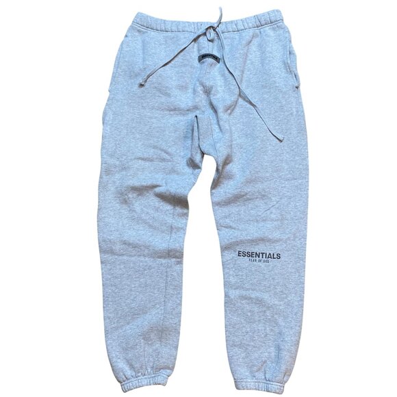 Fear of God Other - Fear Of God Essentials Gray Jogger Pants M Mens Casual Wear Elastic Waist